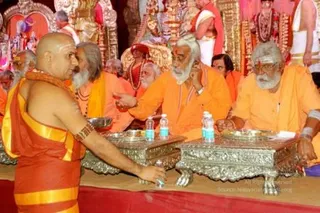 Annadhan during Nasik Kumbhamela 2015