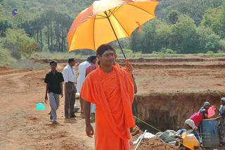 April 2008 - Making Of Kailaasa In Tiruvannamalai