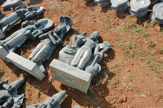 April 2008 - Making Of Kailaasa In Tiruvannamalai