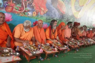 Annadhan during Nasik Kumbhamela 2015