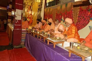 Annadhan during Nasik Kumbhamela 2015