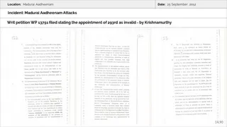Madurai Aadheenam Persecution