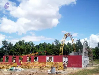 2005 - View-of-Ananda-Sabha-Construction