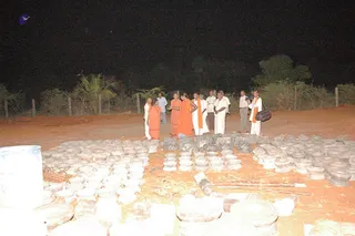 April 2008 - Making Of Kailaasa In Tiruvannamalai