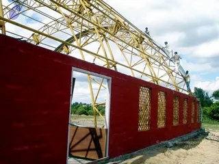2005 - View-of-Ananda-Sabha-Construction