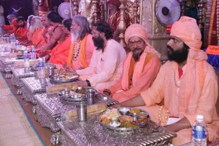Annadhan during Nasik Kumbhamela 2015