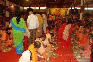 Annadhan during Nasik Kumbhamela 2015