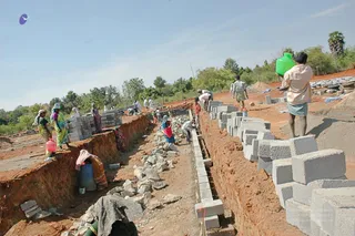 April 2008 - Making Of Kailaasa In Tiruvannamalai