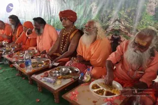 Annadhan during Nasik Kumbhamela 2015