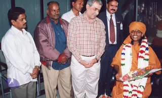 January 2004 - The SPH leaves India on Vijaya Yatra (world tour)