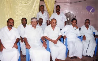OCtober 6, 7, 8 2004 - 3 Mass Living Enlightenment Initiation conventions at Kancheepuram