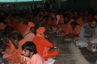 Annadhan during Nasik Kumbhamela 2015
