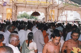October 03 2004 - Addressing the Sengunthar Community gathering of South India