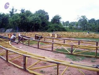 2005 - View-of-Ananda-Sabha-Construction
