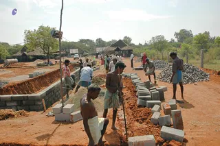 April 2008 - Making Of Kailaasa In Tiruvannamalai