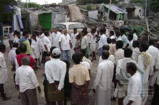 September 2006 - Sindhanur flood relief