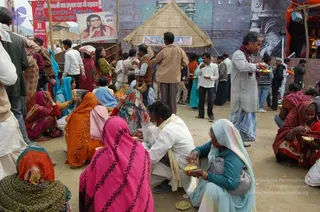 Annadhan during Allahabad Kumbhamela 2013