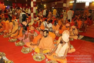 Annadhan during Nasik Kumbhamela 2015