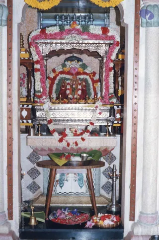 2003 - Homa and puja at a devotee's home in Tiruppur