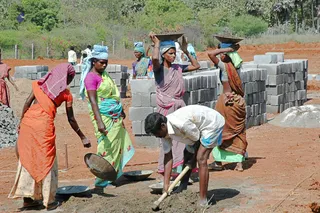 April 2008 - Making Of Kailaasa In Tiruvannamalai