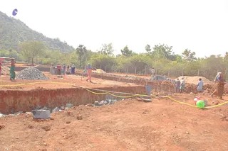 April 2008 - Making Of Kailaasa In Tiruvannamalai