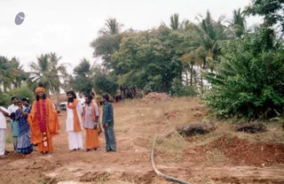 2006 - Visit to Namakkal Ashram New Land and Energizing