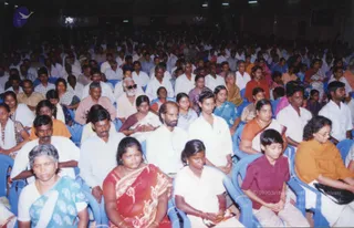 OCtober 6, 7, 8 2004 - 3 Mass Living Enlightenment Initiation conventions at Kancheepuram
