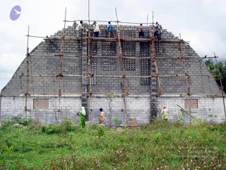 2005 - View-of-Ananda-Sabha-Construction