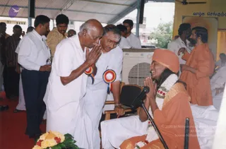 October 03 2004 - Addressing the Sengunthar Community gathering of South India