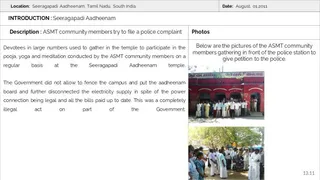Seeragapadi Aadheenam Persecution