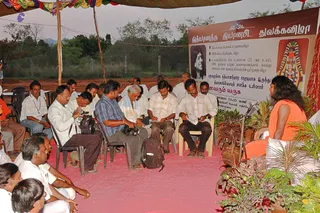 April 2008 - Making Of Kailaasa In Tiruvannamalai