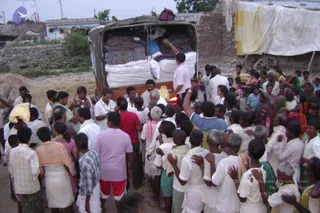 September 2006 - Sindhanur flood relief
