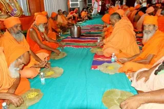 Annadhan during Nasik Kumbhamela 2015