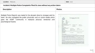 Malaysia Aadheenam Persecution