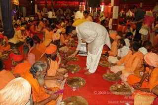 Annadhan during Nasik Kumbhamela 2015