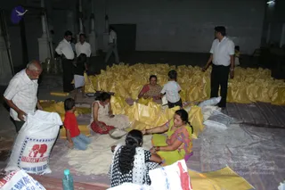 September 2006 - Sindhanur flood relief