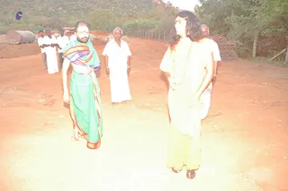 April 2008 - Making Of Kailaasa In Tiruvannamalai