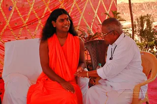 April 2008 - Making Of Kailaasa In Tiruvannamalai