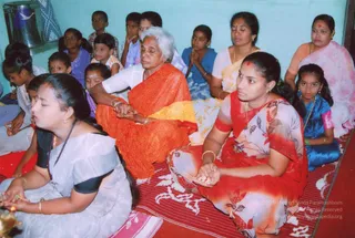 2005 - inauguration of a center in Kitchipalayam - Salem
