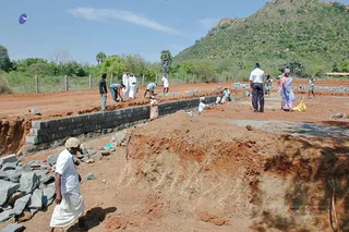 April 2008 - Making Of Kailaasa In Tiruvannamalai