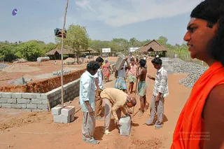 April 2008 - Making Of Kailaasa In Tiruvannamalai