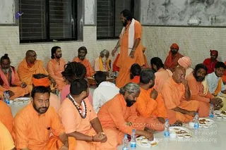 Annadhan during Nasik Kumbhamela 2015