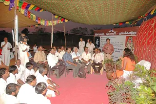 April 2008 - Making Of Kailaasa In Tiruvannamalai