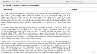 Ancient Monasteries Persecution