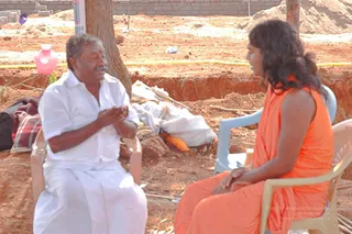 April 2008 - Making Of Kailaasa In Tiruvannamalai