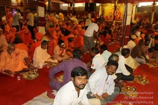 Annadhan during Nasik Kumbhamela 2015