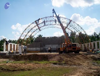 2005 - View-of-Ananda-Sabha-Construction
