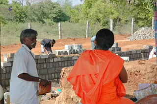 April 2008 - Making Of Kailaasa In Tiruvannamalai