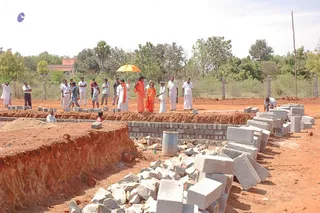 April 2008 - Making Of Kailaasa In Tiruvannamalai