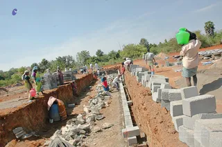 April 2008 - Making Of Kailaasa In Tiruvannamalai
